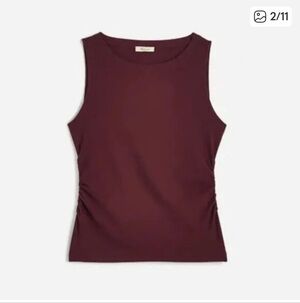 NWT Madewell Cinched Crew Neck Tee Small